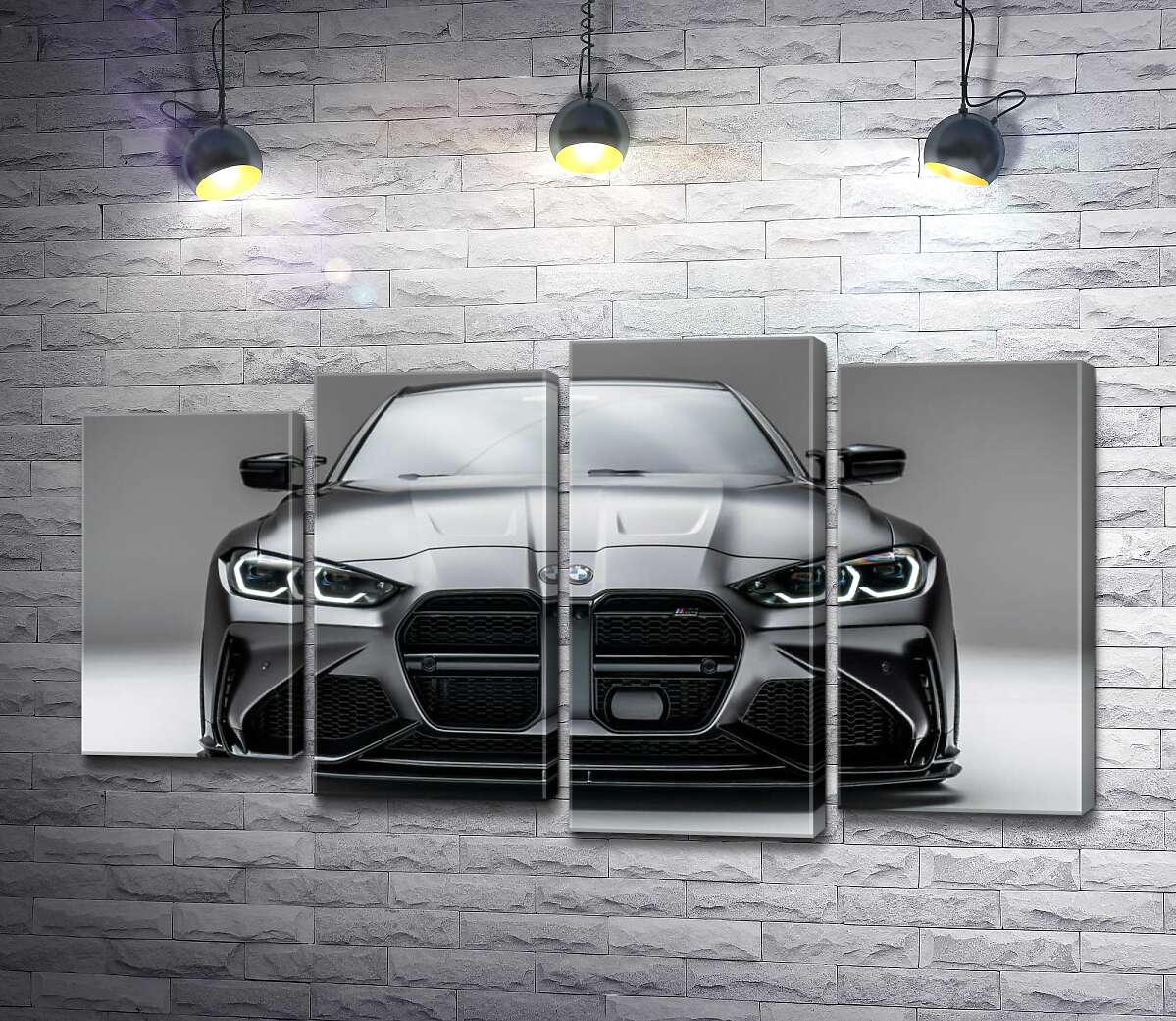 модульная картина Фантастический экстерьер BMW (Модуль №3)
