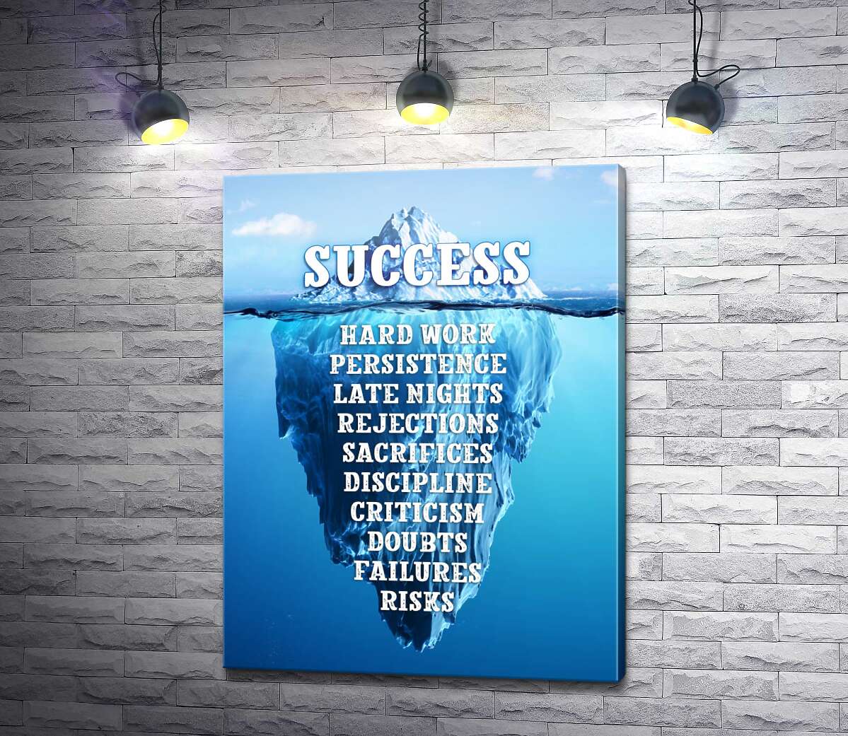 картина Плакат "Путь к успеху"