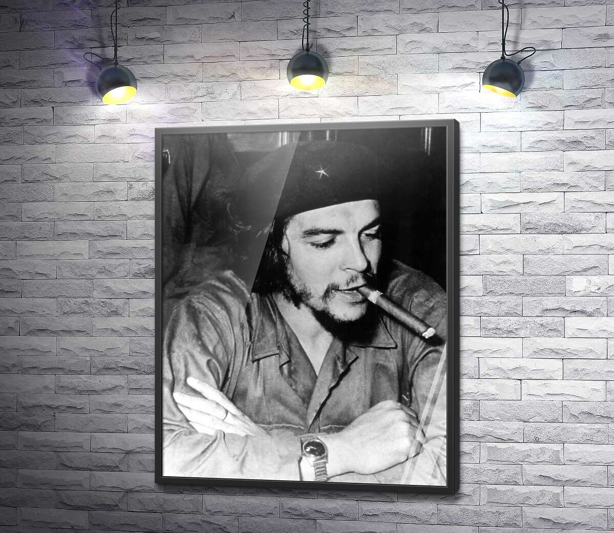 постер Че Гевара із сигарою