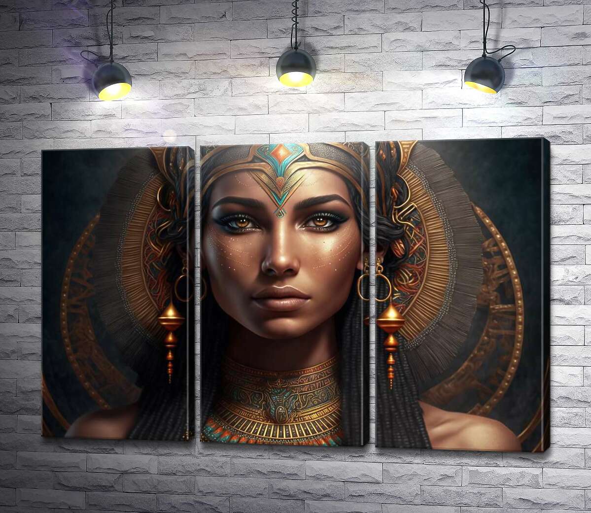 модульна картина Давньоєгипетська принцеса (Модуль №2)