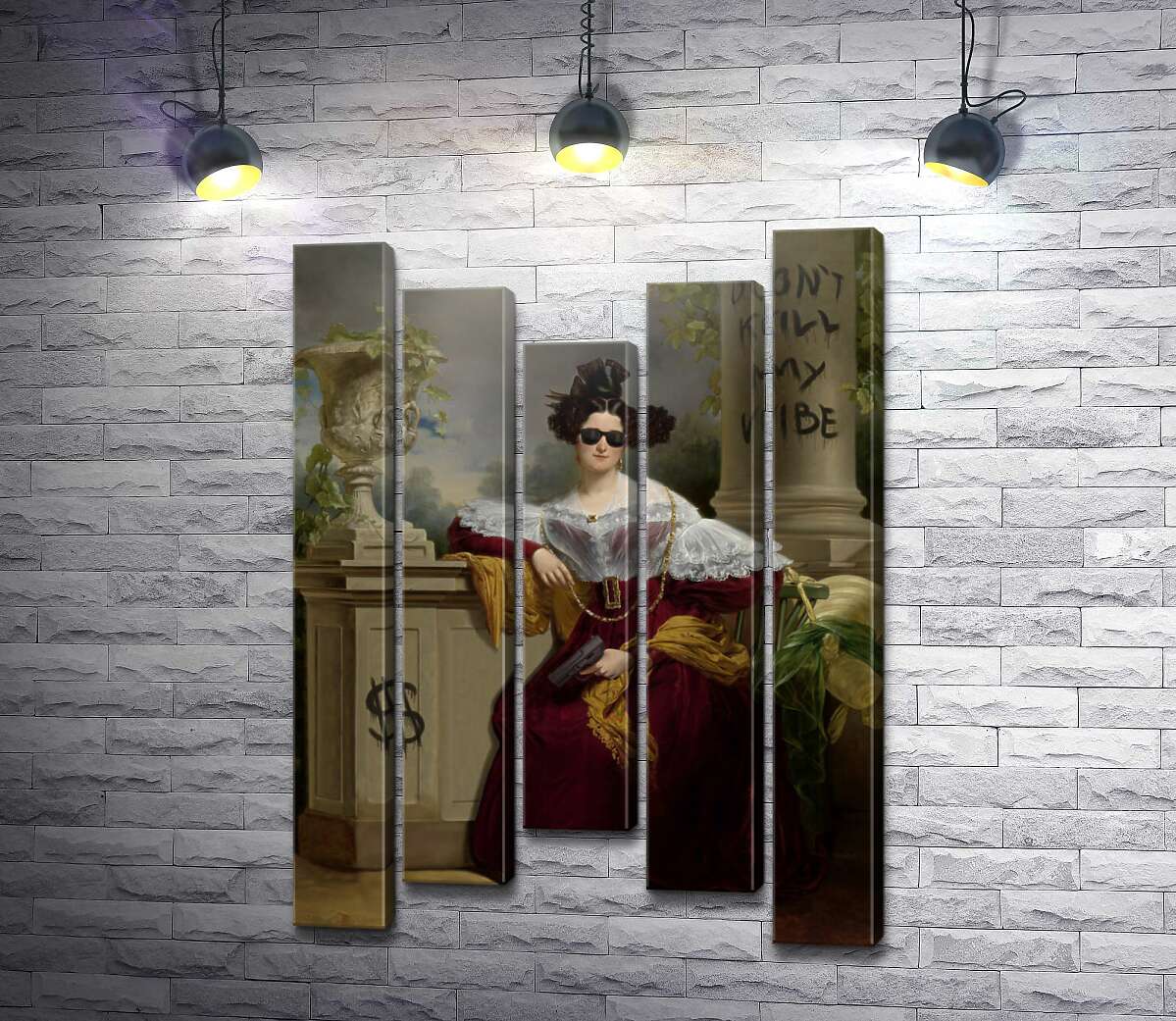 модульна картина Не вбивайте вайб (Модуль №27)