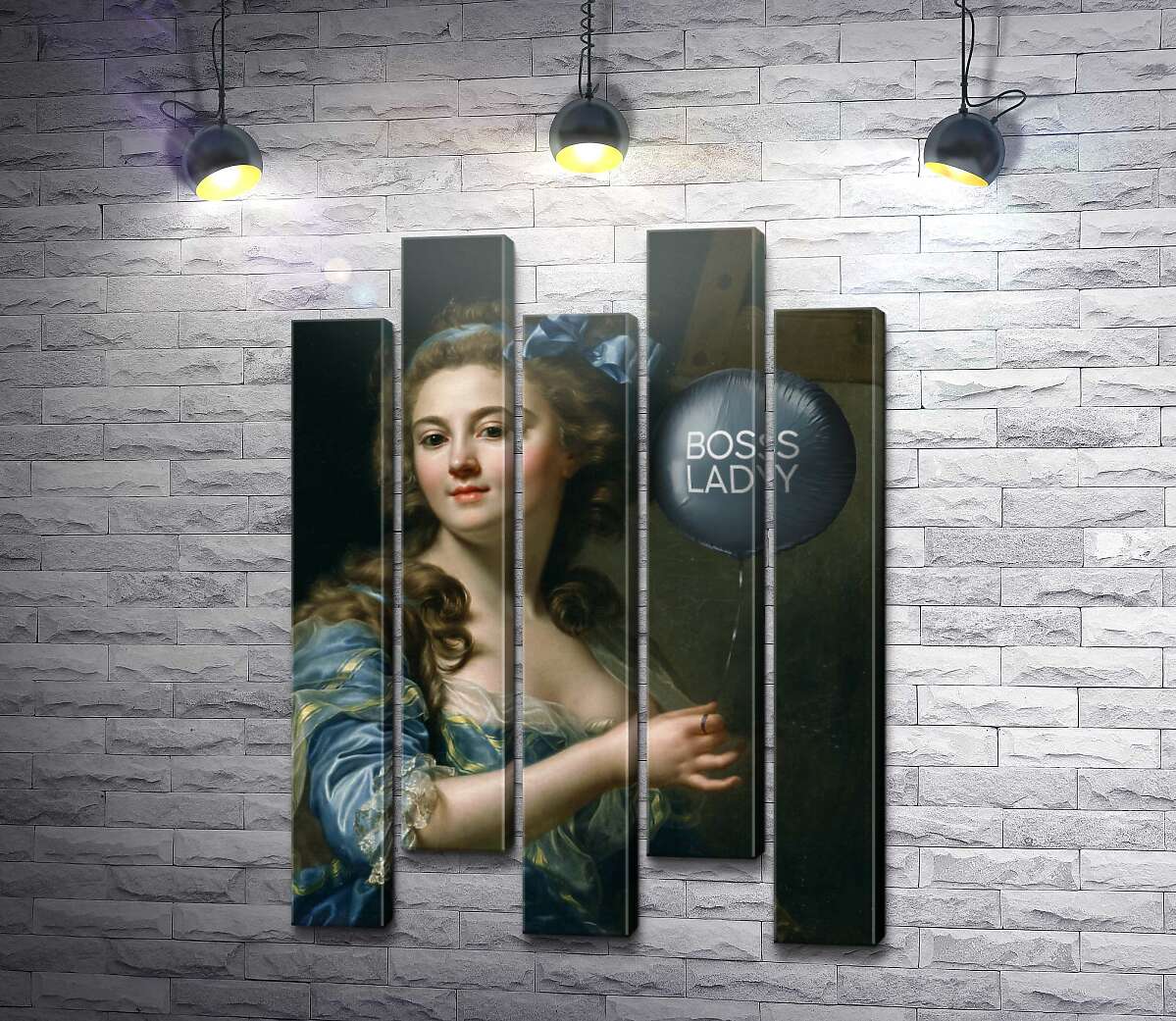 модульная картина Леди Босс (Модуль №30)