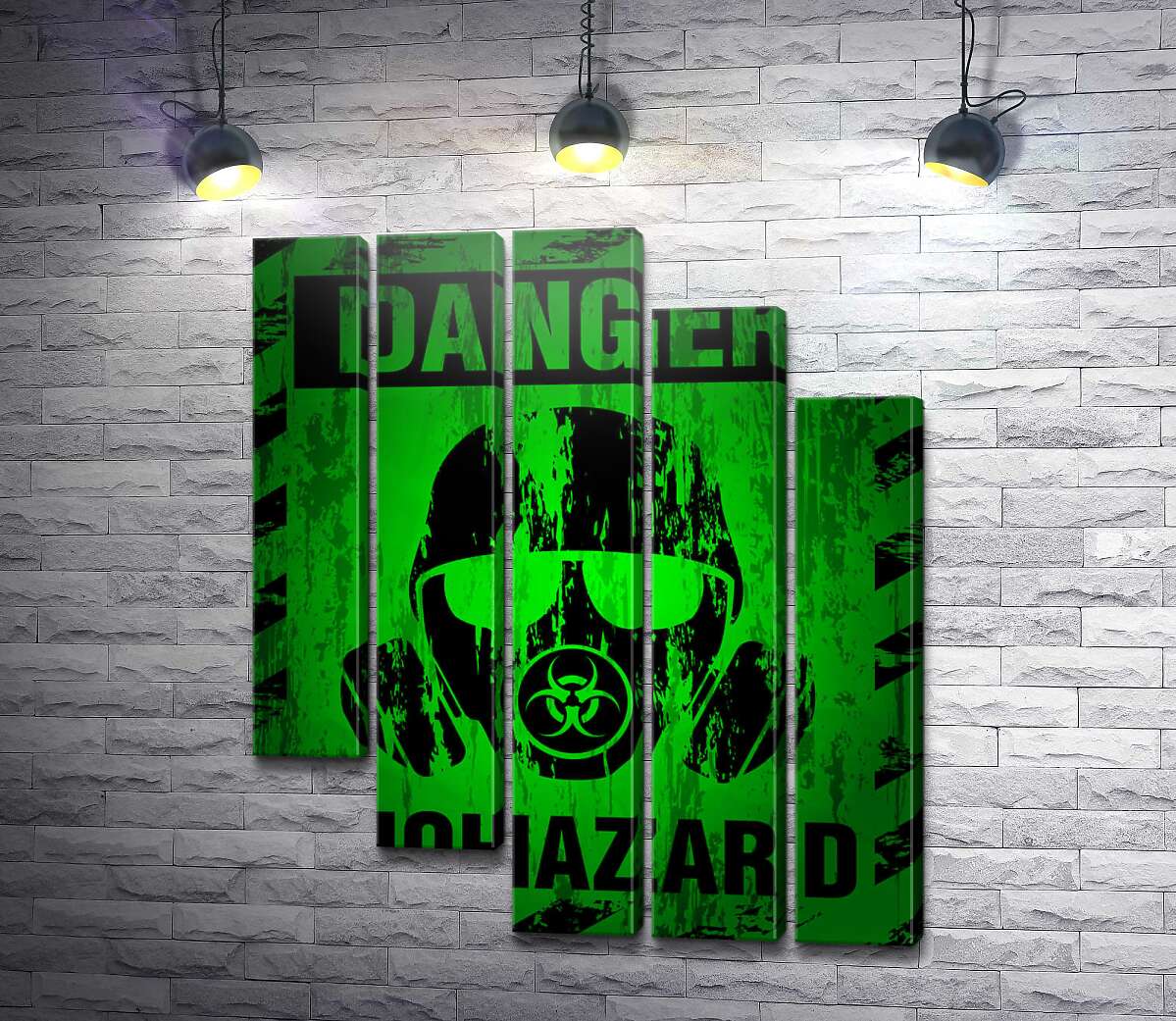 модульна картина Вивіска Biohazard (Модуль №28)