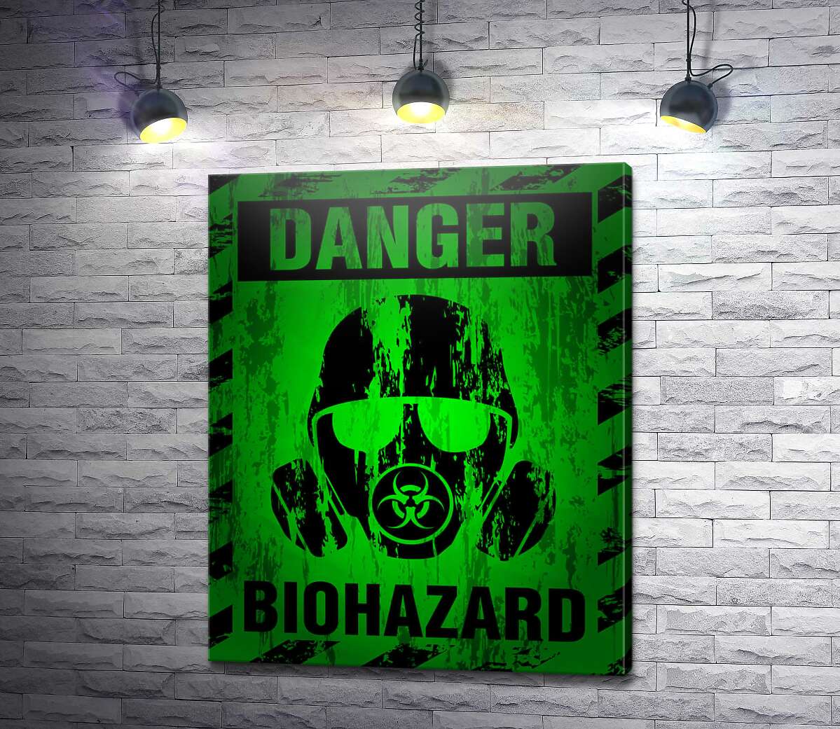 картина Вивіска Biohazard