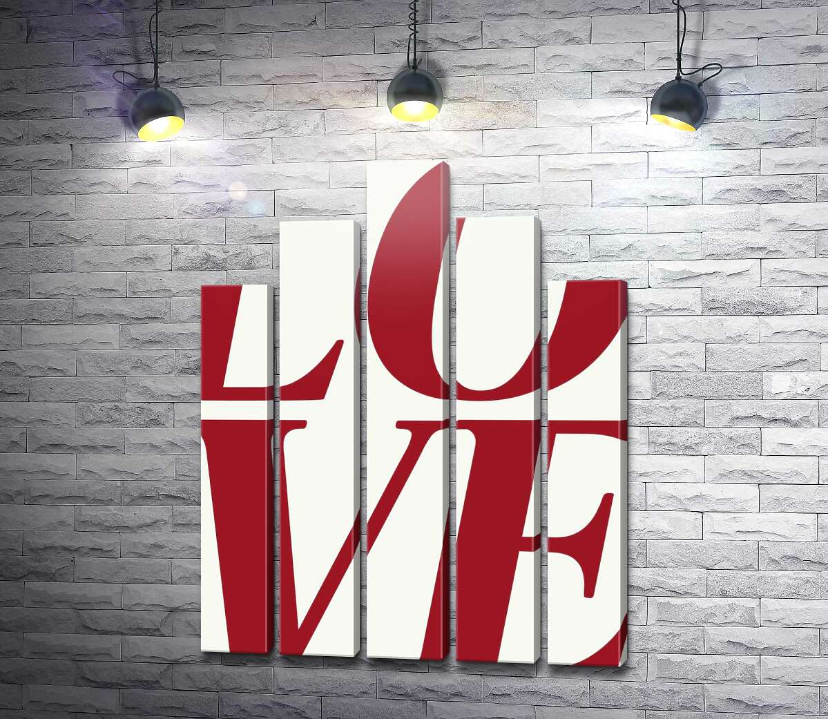 модульная картина Love (Модуль №29)