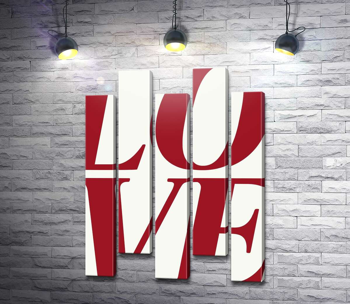 модульная картина Love (Модуль №30)