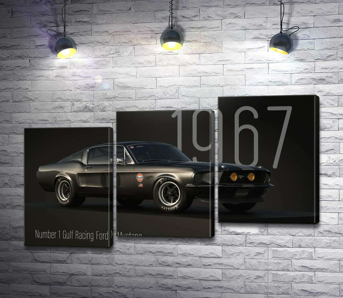 Модульна картина Ford Mustang 1967 (Модуль №14)