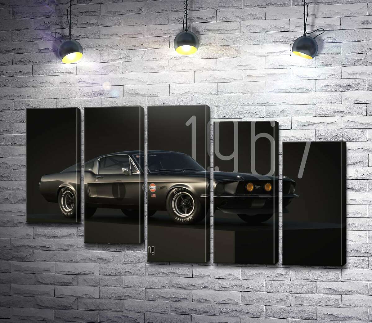 Модульна картина Ford Mustang 1967 (Модуль №28)