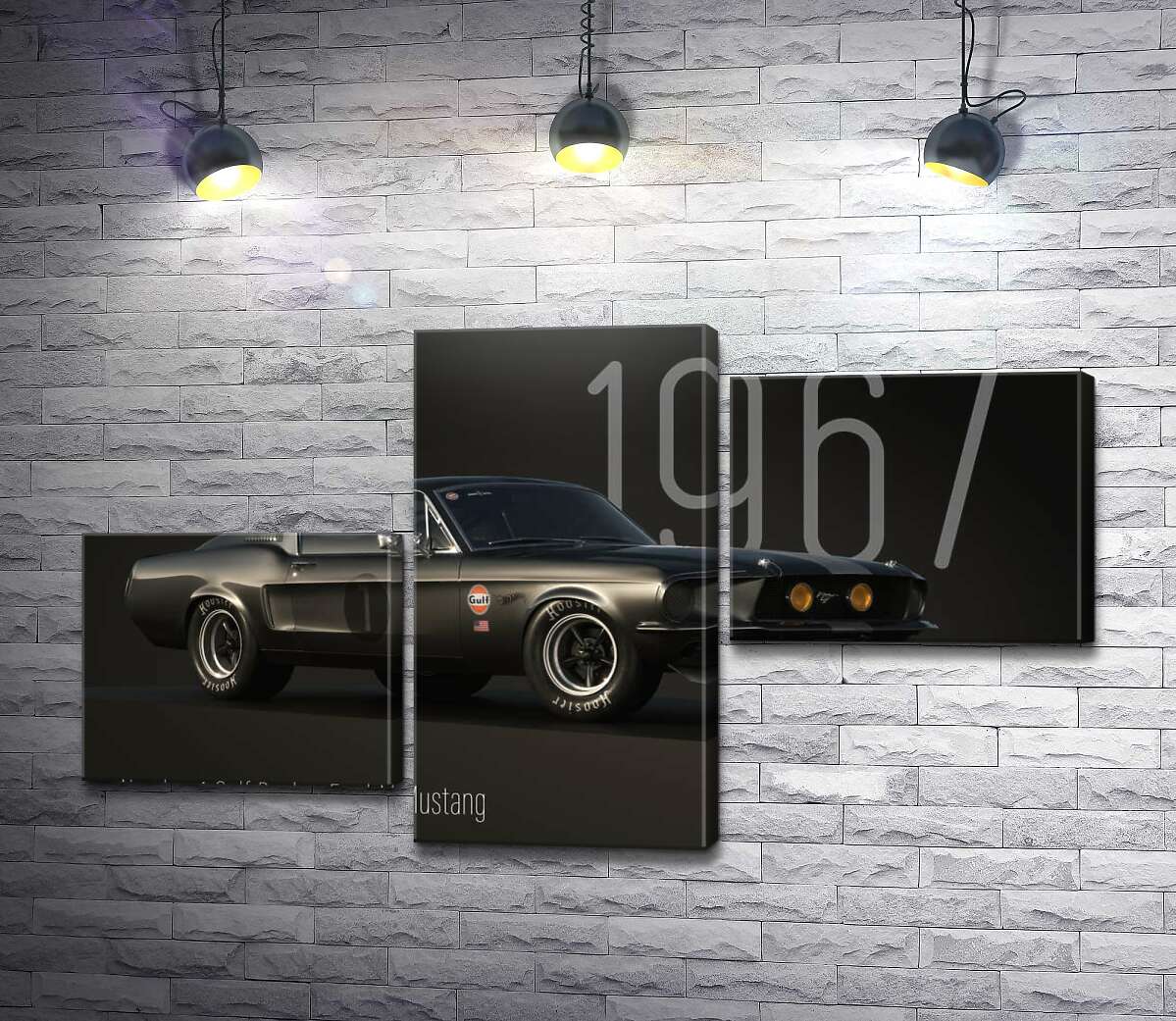 Модульна картина Ford Mustang 1967 (Модуль №12)