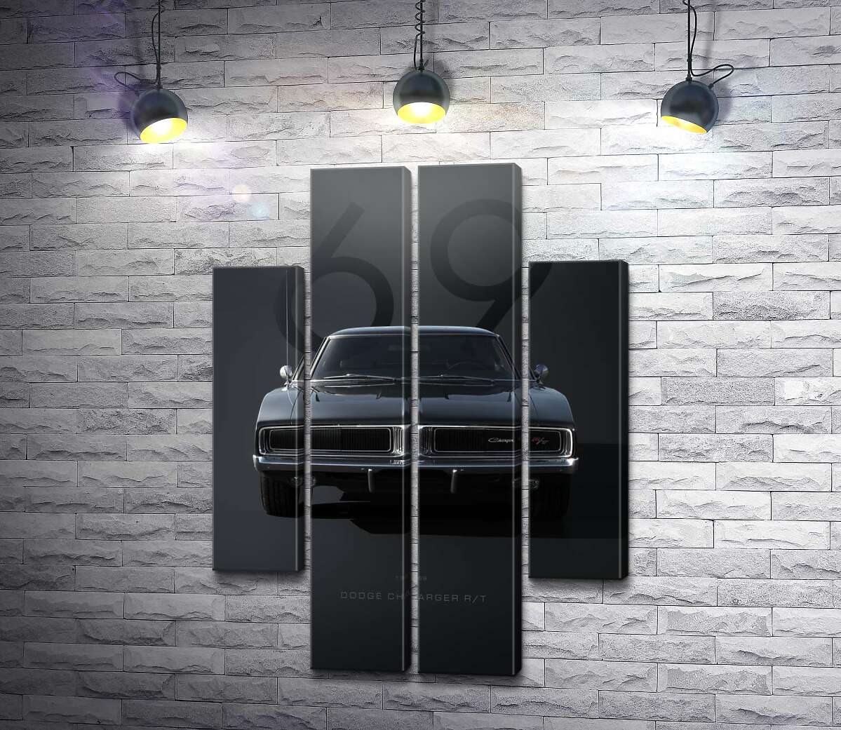 Модульна картина Dodge Charger 1969 (Модуль №20)