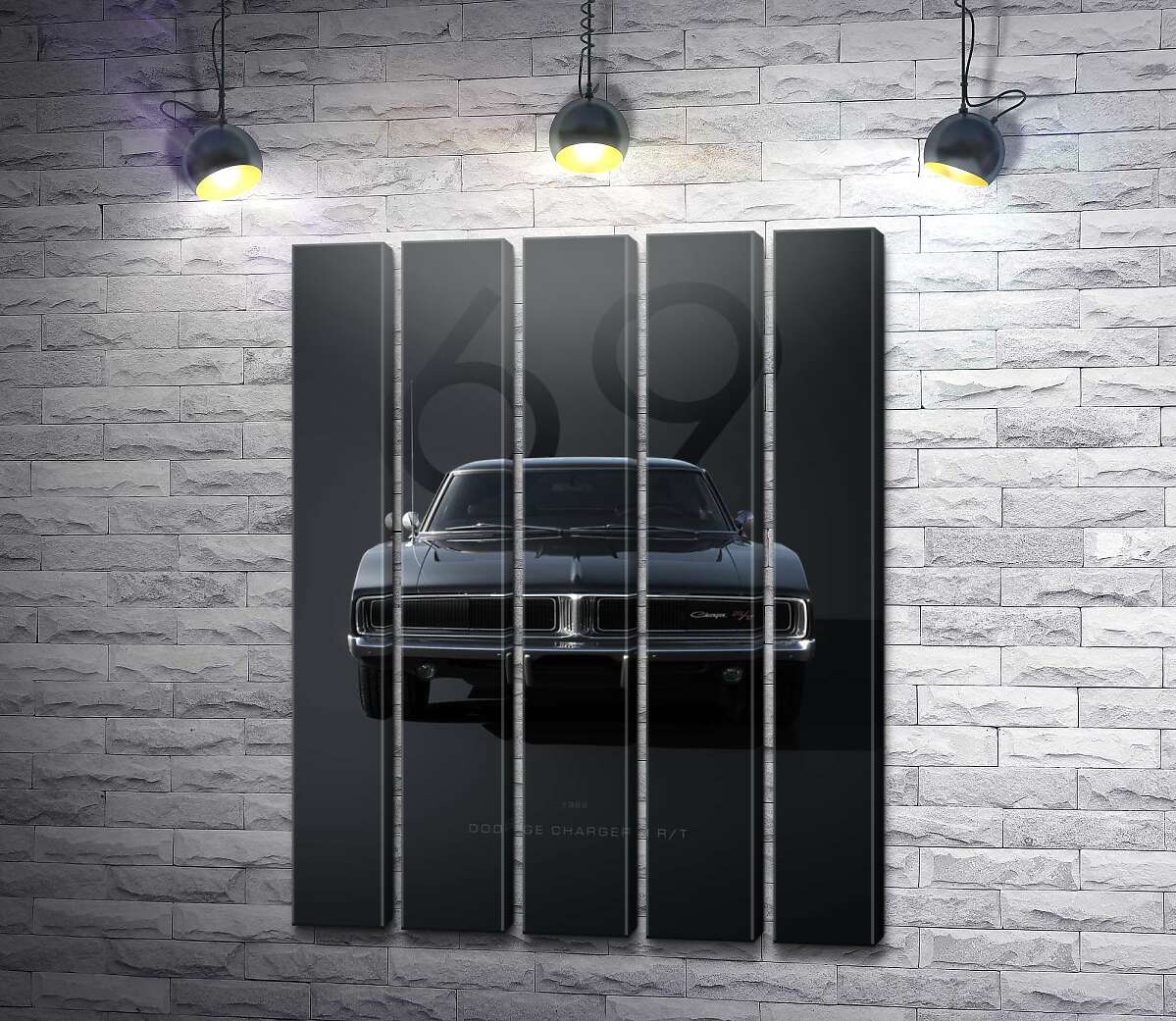 Модульна картина Dodge Charger 1969 (Модуль №26)