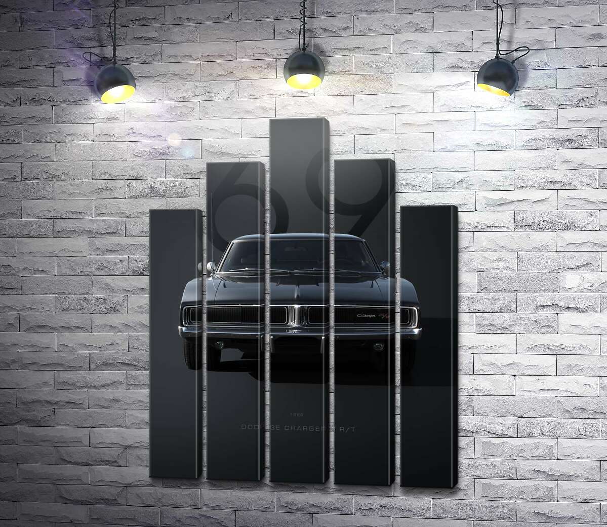 Модульна картина Dodge Charger 1969 (Модуль №29)