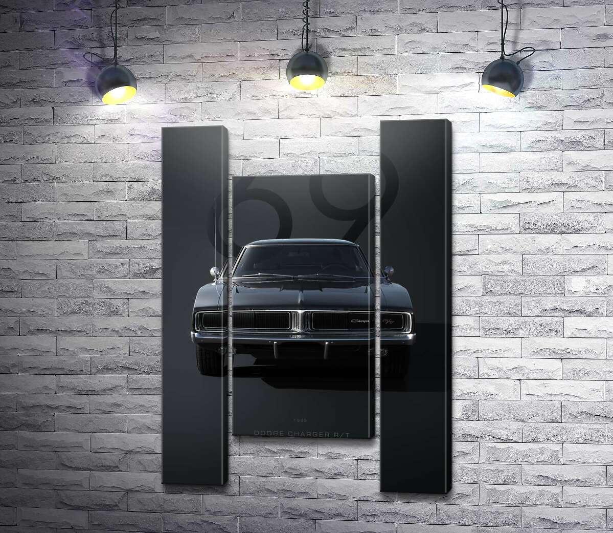 Модульна картина Dodge Charger 1969 (Модуль №11)