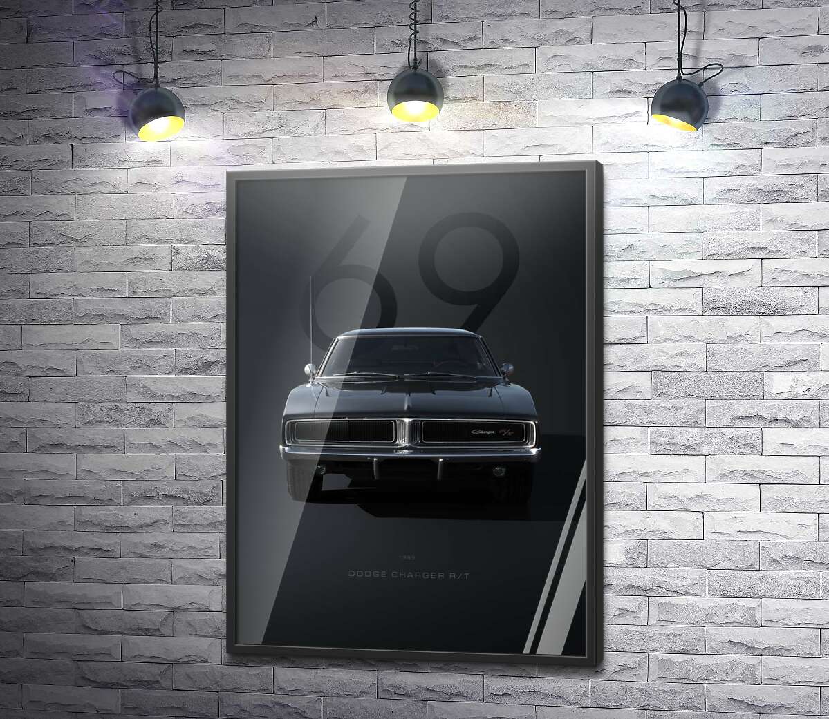 Постер Dodge Charger 1969