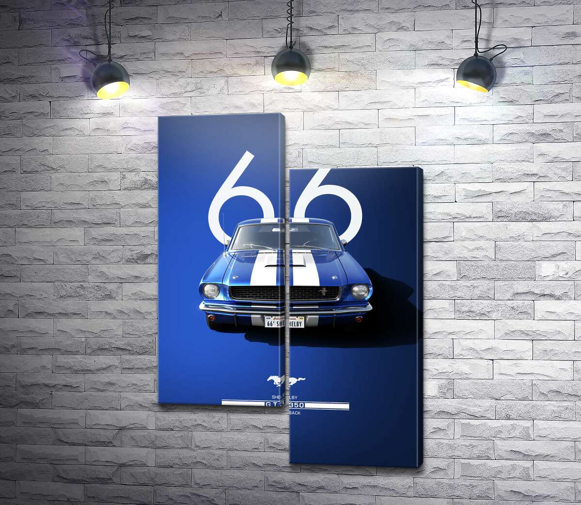 Модульна картина Ford Mustang GT350 (Модуль №9)