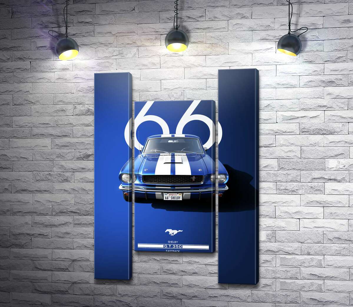 Модульна картина Ford Mustang GT350 (Модуль №11)