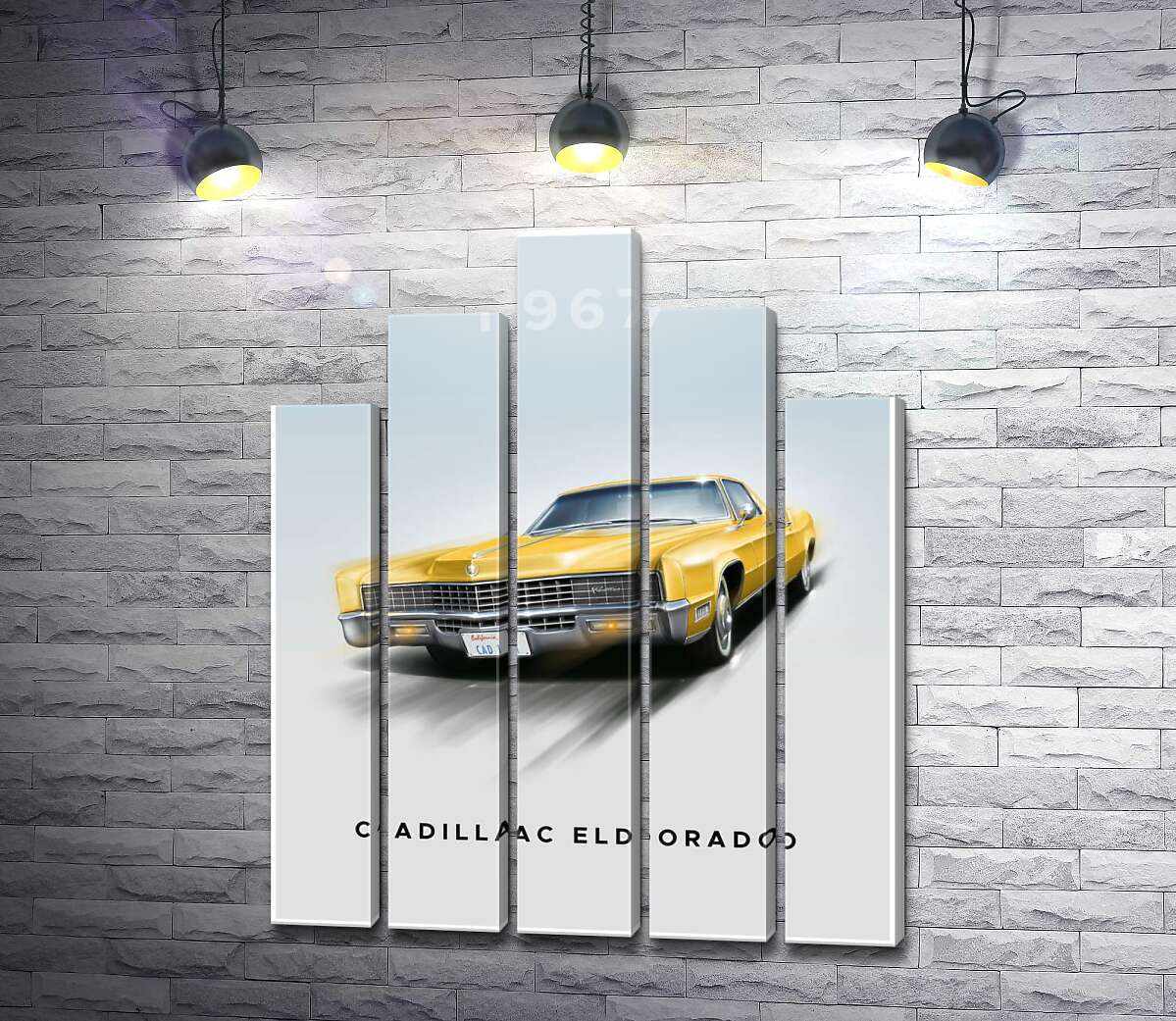 Модульна картина Cadillac Eldorado 1967 (Модуль №29)