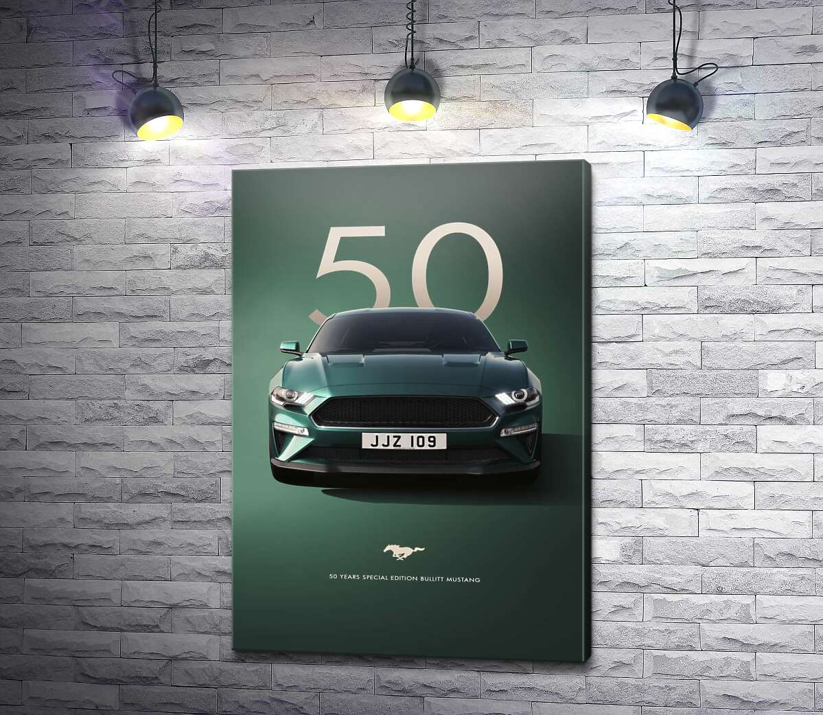 Картина Ford Bullit Mustang 50