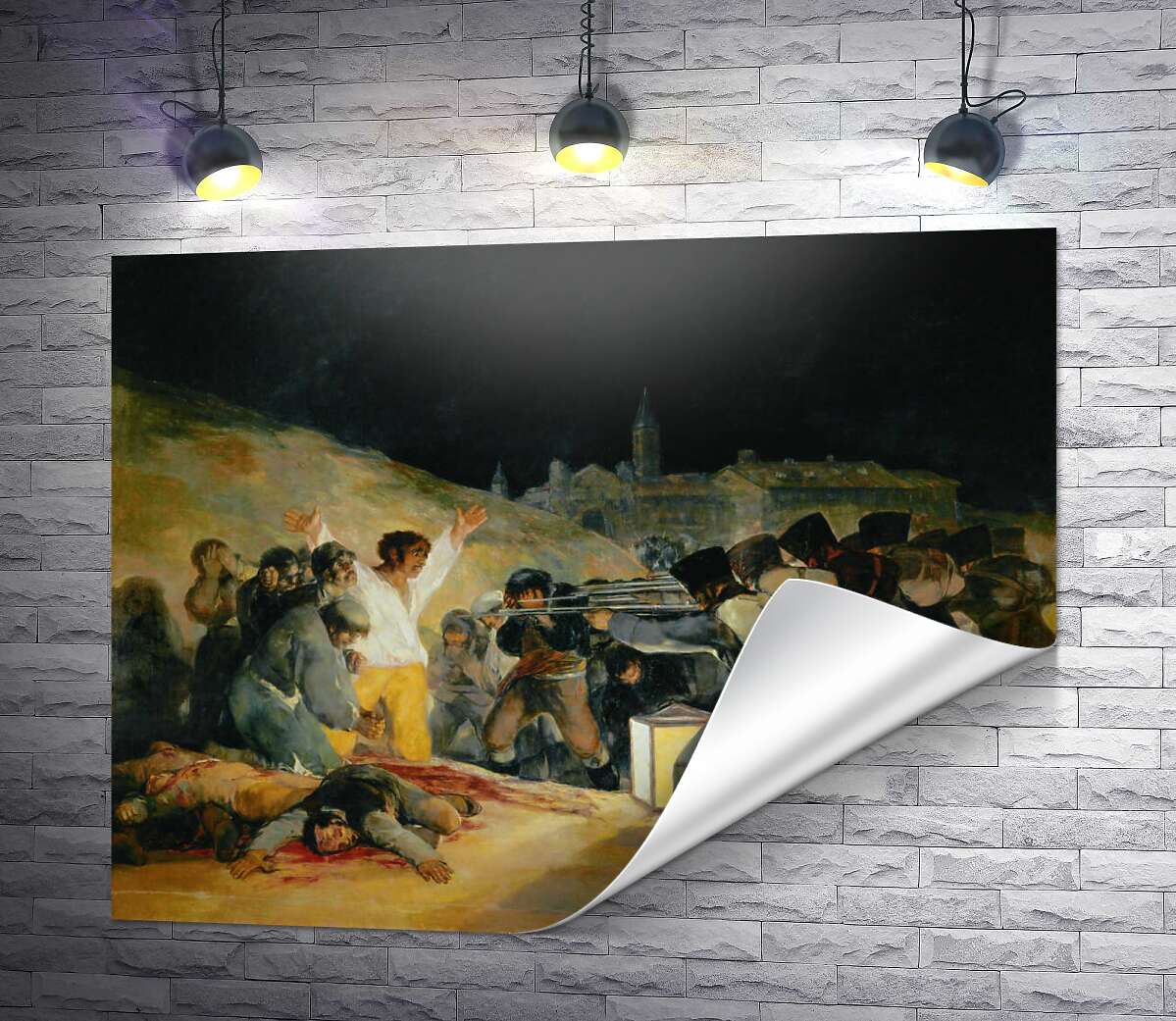 Тільки друк Третє травня 1808 року у Мадриді Франсіско Гойя