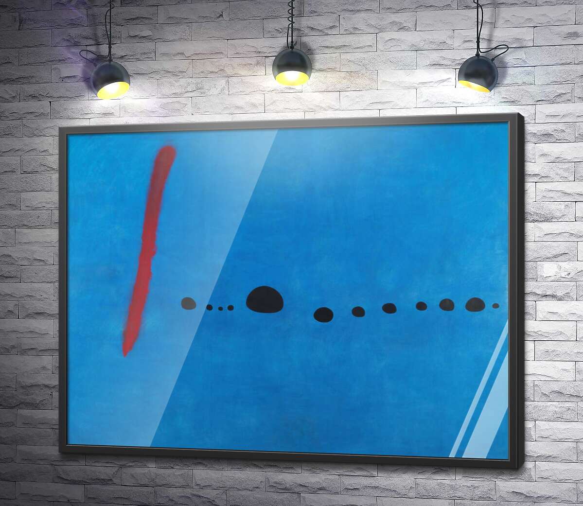 Постер Blue ІІ Жоан Міро
