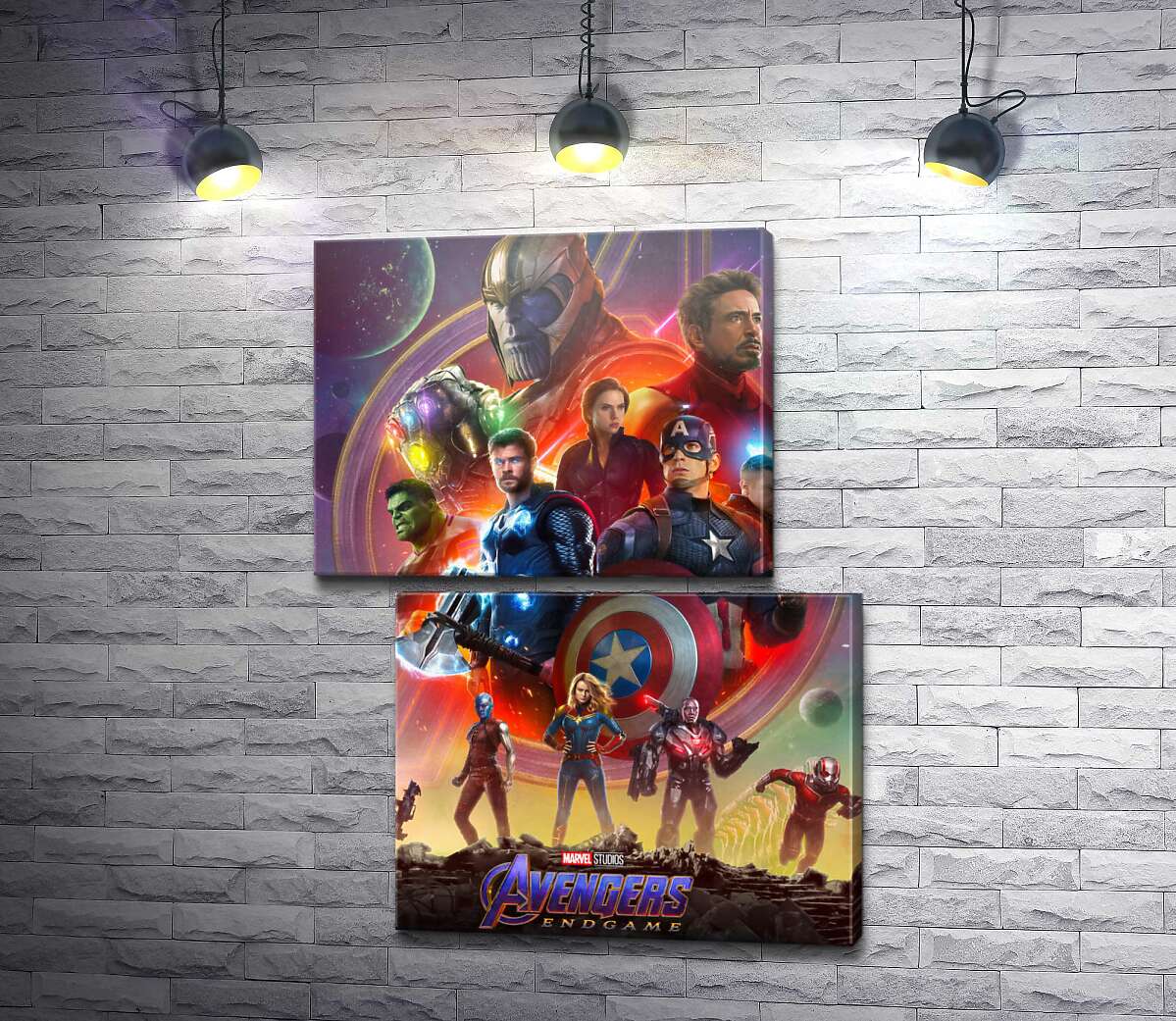 Модульна картина Герої Marvel Avengers (Модуль №8)