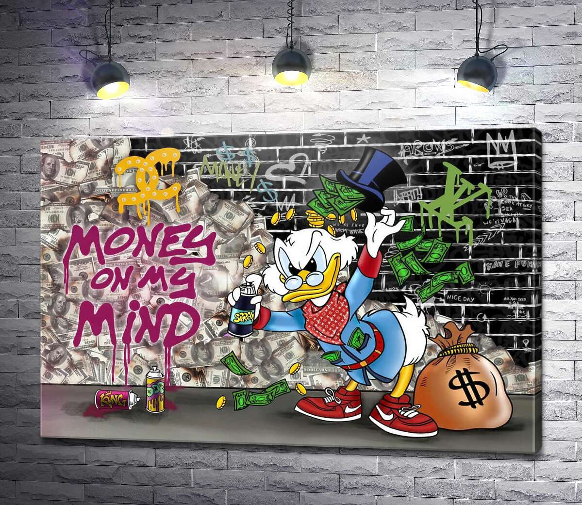 Картина Скрудж-бомбер: Money on my mind
