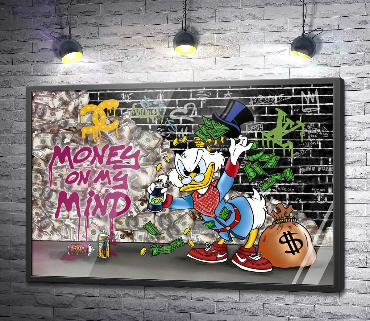 Постер Скрудж-бомбер: Money on my mind