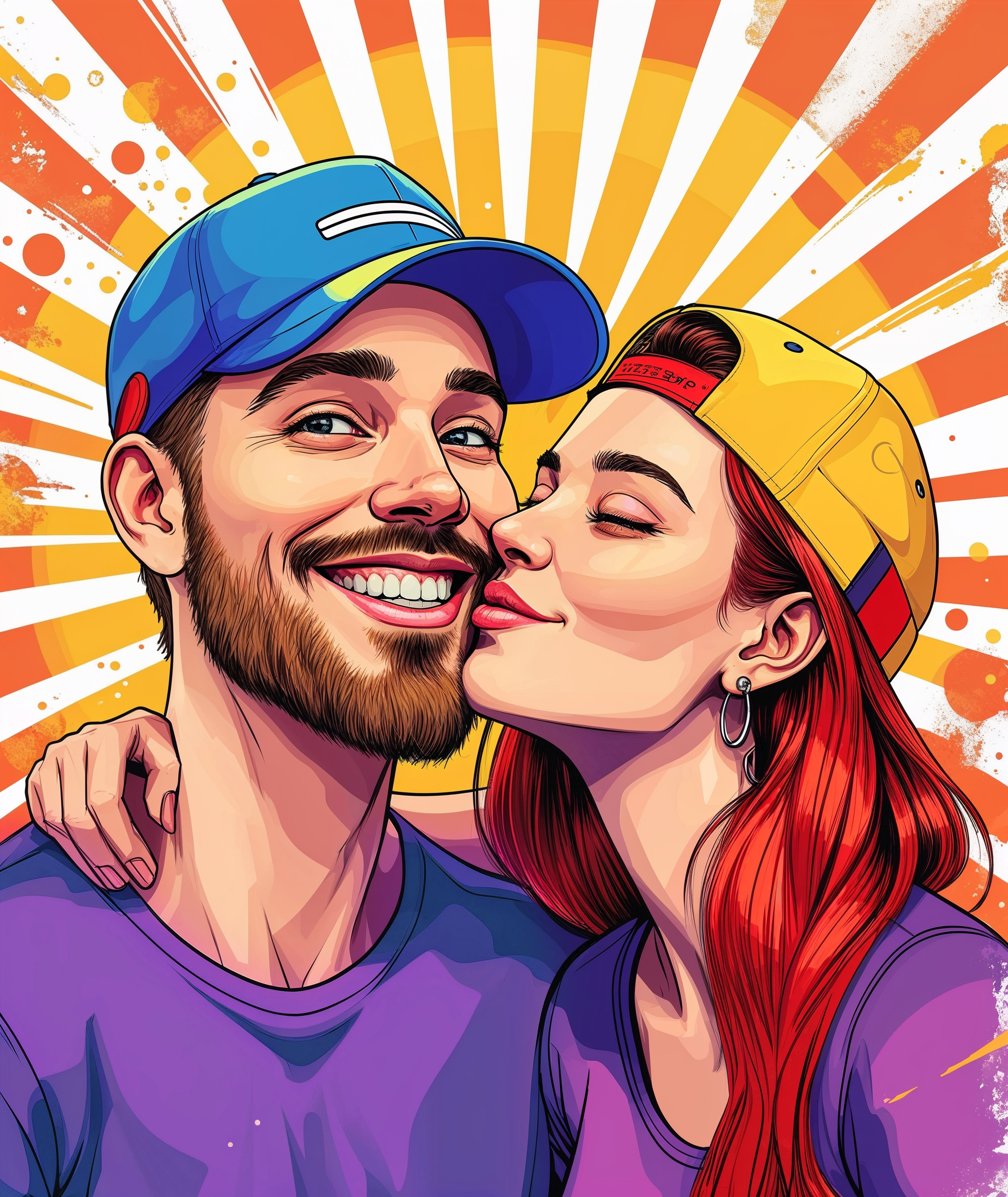 Портрет в стиле Поп Арт (Pop Art)